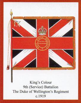 2006 Regimental Colours : The Duke of Wellington's Regiment (West Riding) 1st series #4 King's Colour 9th Battalion 1919 Front