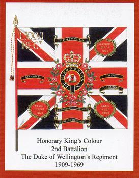 2006 Regimental Colours : The Duke of Wellington's Regiment (West Riding) 1st series #5 Honorary King's Colour 2nd Battalion 1909-1969 Front