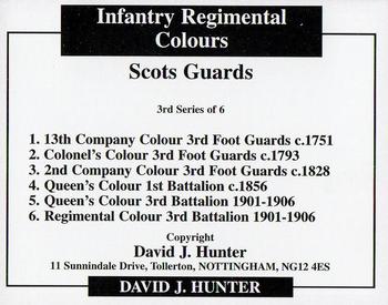 2009 Regimental Colours : Scots Guards 3rd Series #NNO Title Card Back
