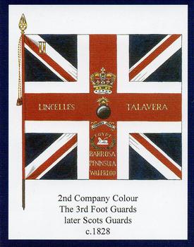 2009 Regimental Colours : Scots Guards 3rd Series #3 2nd Company Colour 3rd Foot Guards c.1828 Front