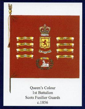 2009 Regimental Colours : Scots Guards 3rd Series #4 Queen's Colour 1st Battalion c.1856 Front