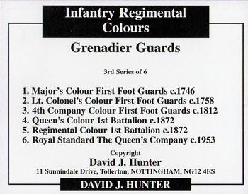 2009 Regimental Colours : Grenadier Guards 3rd Series #NNO Title Card Back