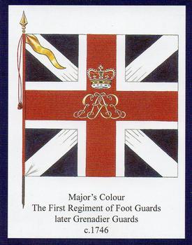 2009 Regimental Colours : Grenadier Guards 3rd Series #1 Major's Colour First Foot Guards c.1746 Front