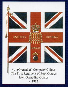 2009 Regimental Colours : Grenadier Guards 3rd Series #3 4th Company Colour First Foot Guards c.1812 Front