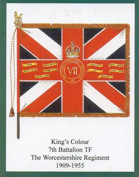 2007 Regimental Colours : The Worcestershire Regiment 2nd Series #4 King's Colour 7th Battalion TF 1909-1955 Front