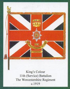 2007 Regimental Colours : The Worcestershire Regiment 2nd Series #6 King's Colour 11th (Service) Battalion c.1919 Front
