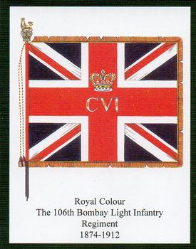 2009 Regimental Colours : The Durham Light Infantry 1st Series #1 Royal Colour 106th Foot 1874-1912 Front