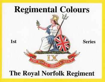 2004 Regimental Colours : The Royal Norfolk Regiment #NNO Title Card Front