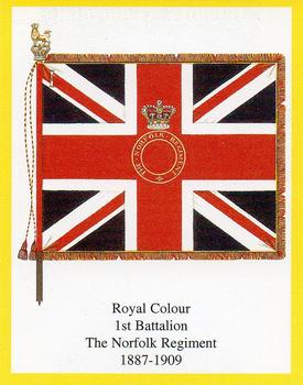 2004 Regimental Colours : The Royal Norfolk Regiment #3 Royal Colour 1st Battalion 1887-1909 Front