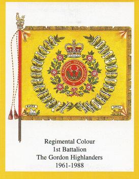 2004 Regimental Colours : The Gordon Highlanders 1st Series #6 Regimental Colour 1st Battalion 1961-1988 Front