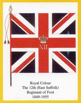 2004 Regimental Colours : The Suffolk Regiment #3 Royal Colour 12th Foot 1849-1955 Front