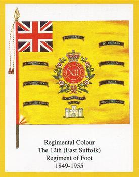 2004 Regimental Colours : The Suffolk Regiment #4 Regimental Colour 12th Foot 1849-1955 Front