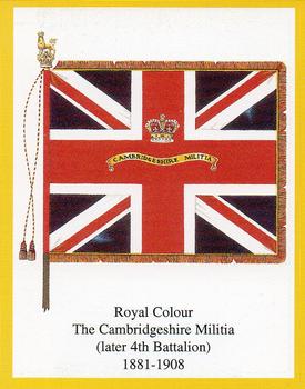 2004 Regimental Colours : The Suffolk Regiment #5 Royal Colour Cambridgeshire Militia 1881-1908 Front