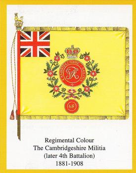 2004 Regimental Colours : The Suffolk Regiment #6 Regimental Colour Cambridgeshire Militia 1881 Front