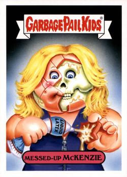 2016 Topps Garbage Pail Kids Prime Slime Trashy TV #8b Messed-up McKenzie Front