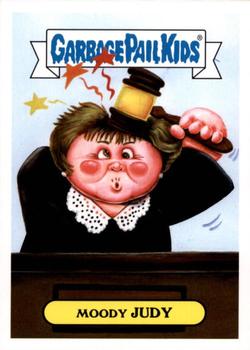 2016 Topps Garbage Pail Kids Prime Slime Trashy TV #10a Moody Judy Front