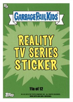 2016 Topps Garbage Pail Kids Prime Slime Trashy TV #11a Painful Penn Back