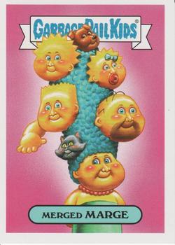 2016 Topps Garbage Pail Kids Prime Slime Trashy TV #1a Merged Marge Front