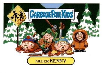 2016 Topps Garbage Pail Kids Prime Slime Trashy TV #2b Killer Kenny Front