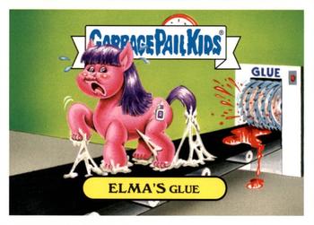 2016 Topps Garbage Pail Kids Prime Slime Trashy TV #6b Elma's Glue Front
