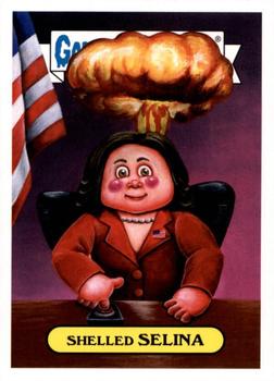 2016 Topps Garbage Pail Kids Prime Slime Trashy TV #3a Shelled Selina Front