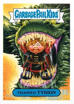 2016 Topps Garbage Pail Kids Prime Slime Trashy TV #3a Trapped Tyrion Front