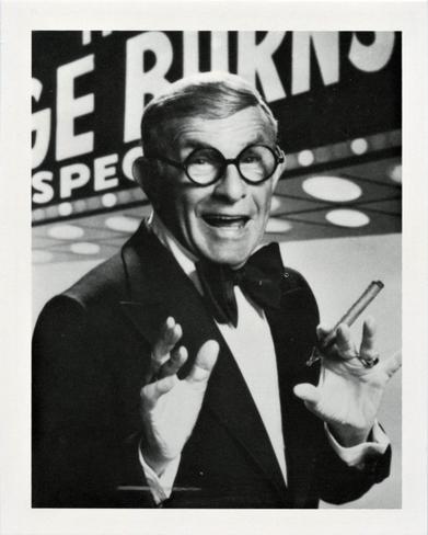 1995 Angar International Who's Who #035 George Burns Front
