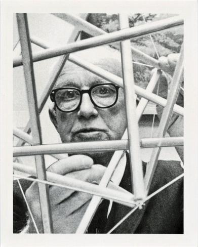 1995 Angar International Who's Who #095 Buckminster Fuller Front