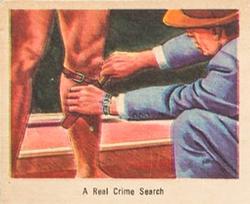 1949 Bowman America Salutes the FBI - Heroes of the Law (R701-6) #28 A Real Crime Search Front