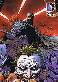 2012 Cryptozoic DC Comics: The New 52 - Binder Bonus Cards #B5 Batman / Joker Front
