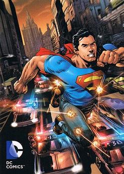 2012 Cryptozoic DC Comics: The New 52 - Binder Bonus Cards #B6 Superman Front