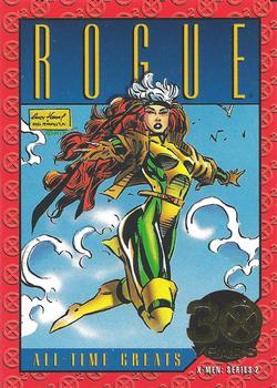 1993 SkyBox X-Men Series 2 - Gold Foil #G-6 Rogue Front