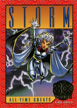 1993 SkyBox X-Men Series 2 - Gold Foil #G-8 Storm Front