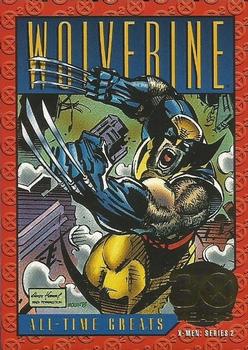 1993 SkyBox X-Men Series 2 - Gold Foil #G-9 Wolverine Front