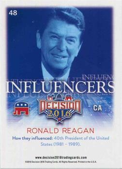 2016 Decision 2016 - Blue #48 Ronald Reagan Back
