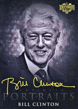 2016 Decision 2016 - Candidate Portraits Black & White #CP4 Bill Clinton Front