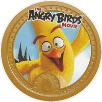 2016 McDonald's Angry Birds Movie Discs #NNO Yellow Bird Front