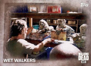 2016 Topps The Walking Dead Season 5 #9 Wet Walkers Front