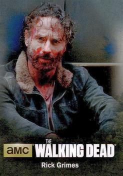 2016 Cryptozoic The Walking Dead Season 4: Part 1 - Character Bios #C01 Rick Grimes Front