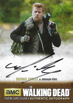 2016 Cryptozoic The Walking Dead Season 4: Part 2 - Autographs #MC1 Michael Cudlitz Front