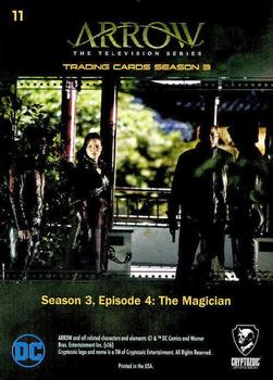 2017 Cryptozoic Arrow Season 3 #11 Episode 4: The Magician Back