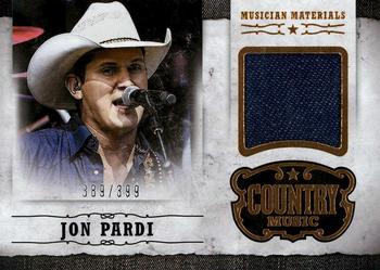2014 Panini Country Music - Musician Materials #M-JP Jon Pardi Front