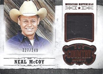 2014 Panini Country Music - Musician Materials #M-NMC Neal McCoy Front
