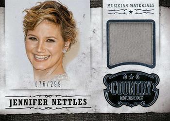 2014 Panini Country Music - Musician Materials Silver #M-JN Jennifer Nettles Front
