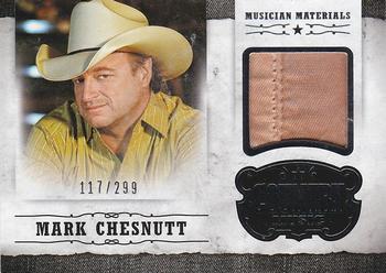 2014 Panini Country Music - Musician Materials Silver #M-MC Mark Chesnutt Front