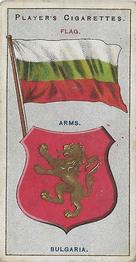 1905 Player's Countries Arms & Flags #12 Bulgaria Front
