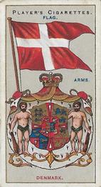 1905 Player's Countries Arms & Flags #13 Denmark Front