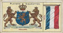 1905 Player's Countries Arms & Flags #22 Holland Front