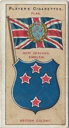 1905 Player's Countries Arms & Flags #27 New Zealand Front