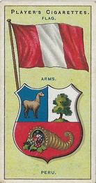 1905 Player's Countries Arms & Flags #31 Peru Front